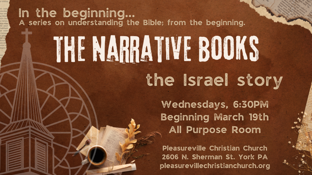 Bible Study series on understanding the Bible from the beginning