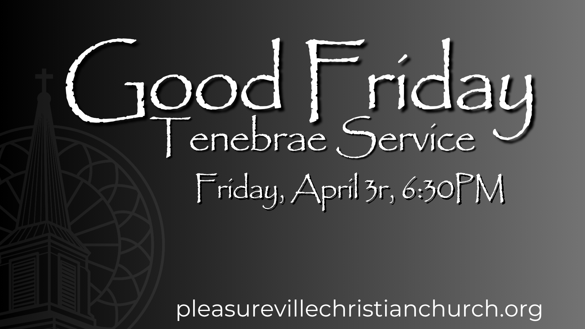 GOOD FRIDAY SERVICE